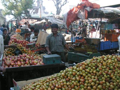 Marché au village de Kuchaman