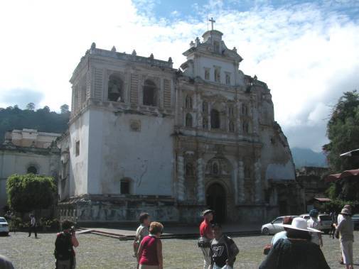 Eglise San Francisco à Antigua.