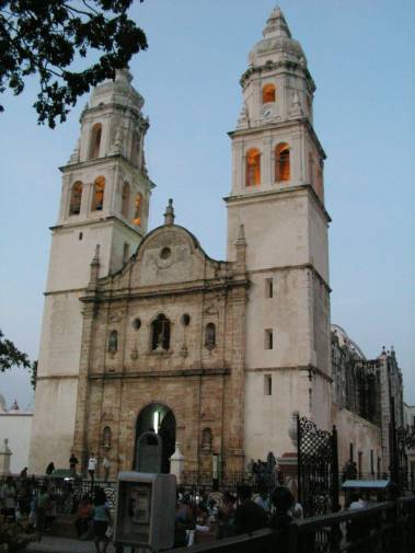 Cathédrale de Campeche.