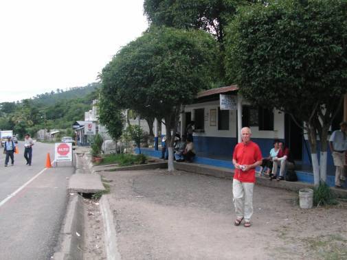 Douane entre le Guatemala et le Honduras.