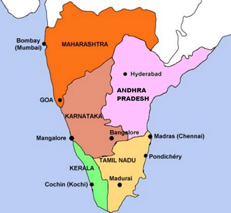 Inde du Sud