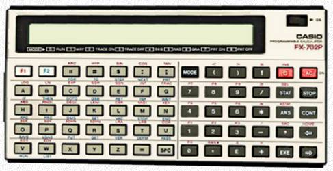 Casio FX 702P